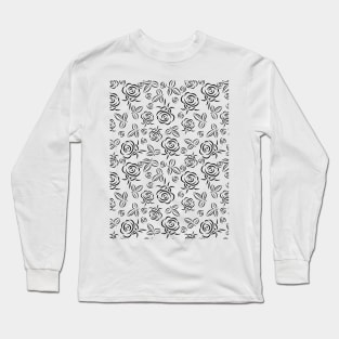 Roses pattern Long Sleeve T-Shirt